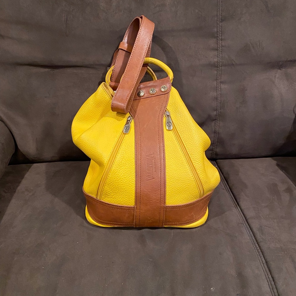 Vintage Valentina Leather Tote